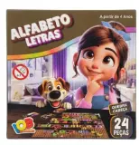 JOGO DO ALFABETO LETRAS 27 PCS REF06 - IOB BRINQUEDOS 1
