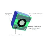 CAIXA DE SOM X1 300MAH 8W PORTATIL MAXX1 2