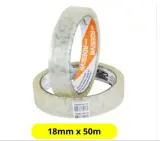 FITA ADESIVA TRANSPARENTE 18X50 - KORETECH 1