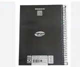 CADERNO 1 MT 70 FLS CD KBOM BLACK  - ANIMATIVA 2