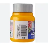 TINTA PARA TECIDO 37ML AMARELO OURO 505 - ACRILEX 2